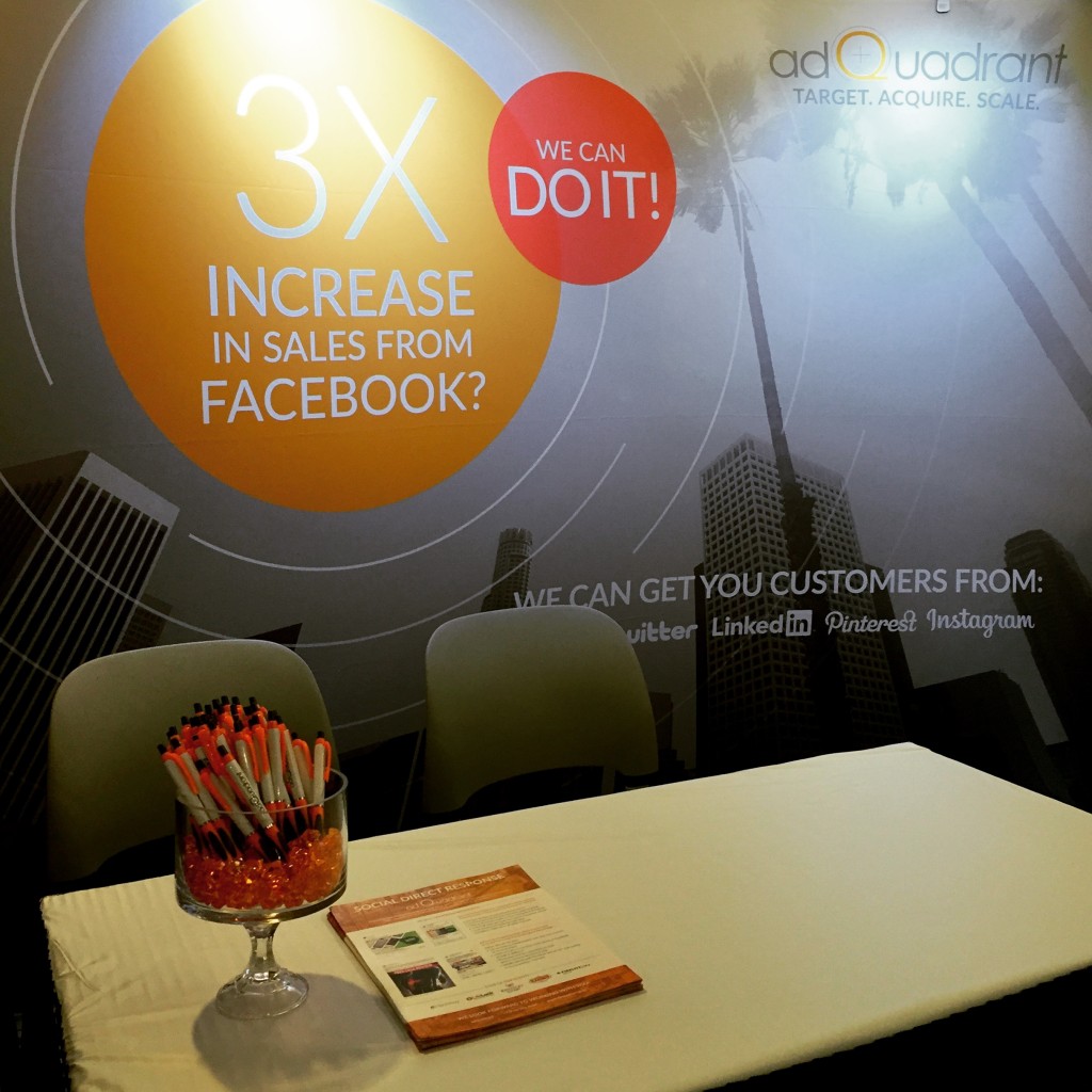 adQuadrant Booth at LeadsCon