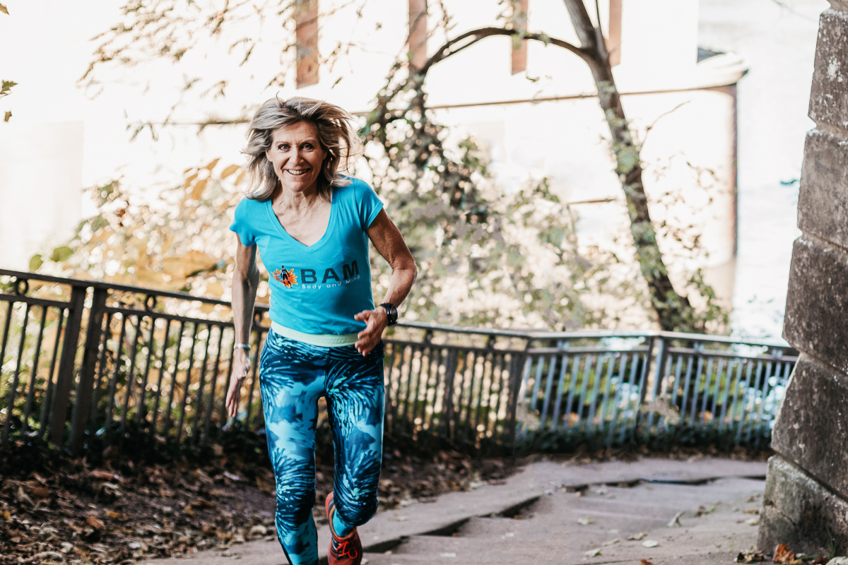 Marion Clignet running