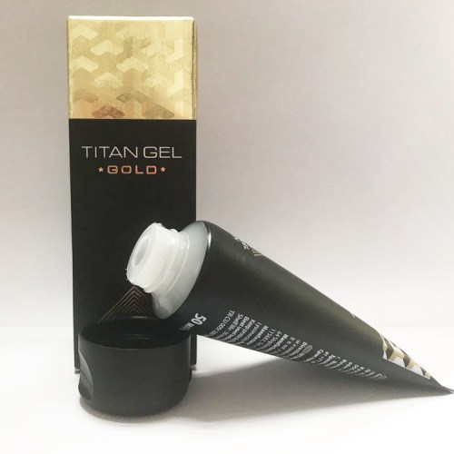 bên trong hộp titan gel gold