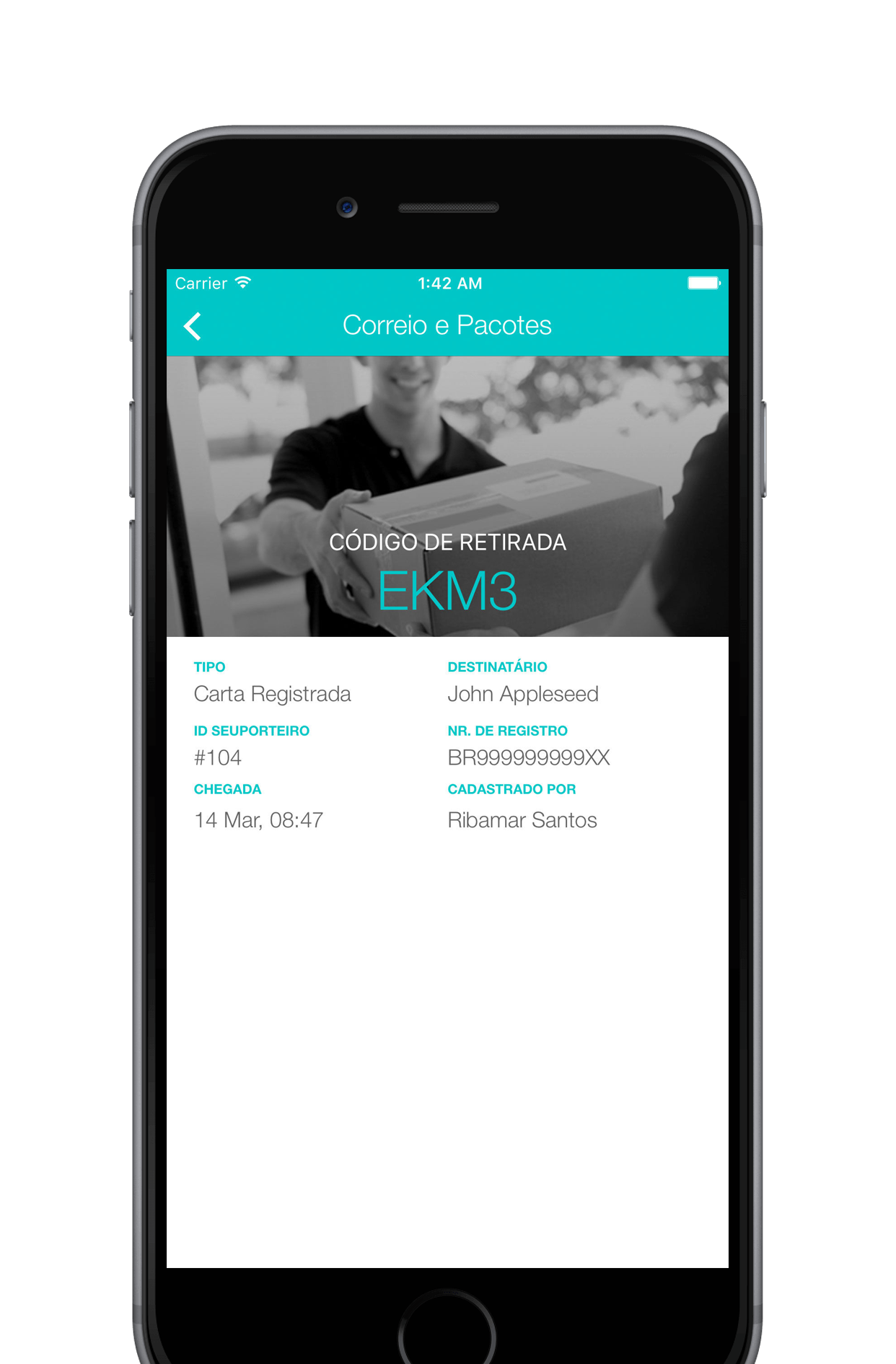 app noknox tela função entregas