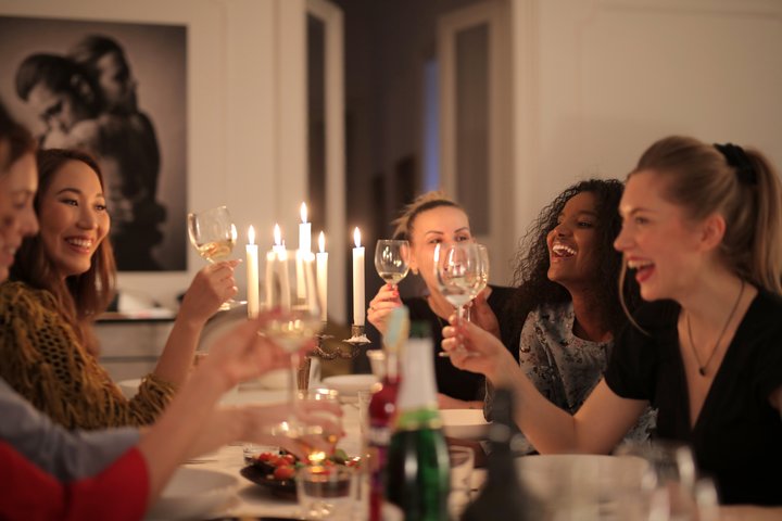 festa entre amigas