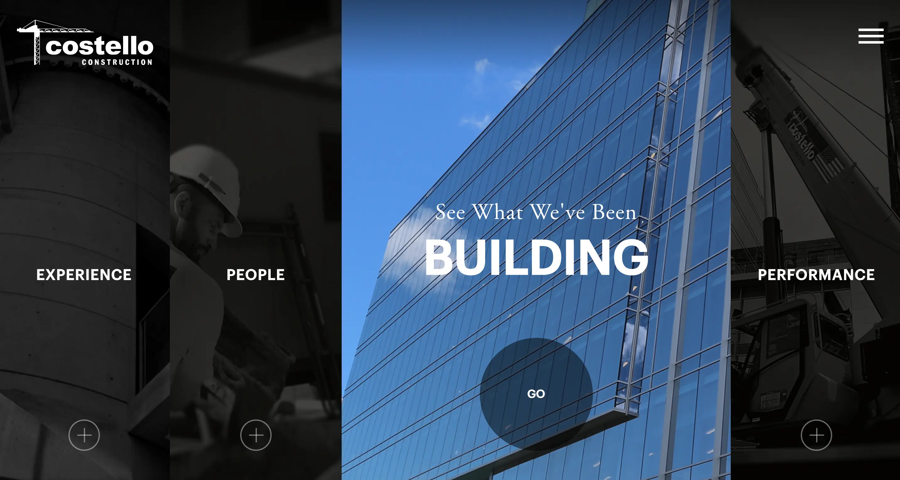 Costello Construction website