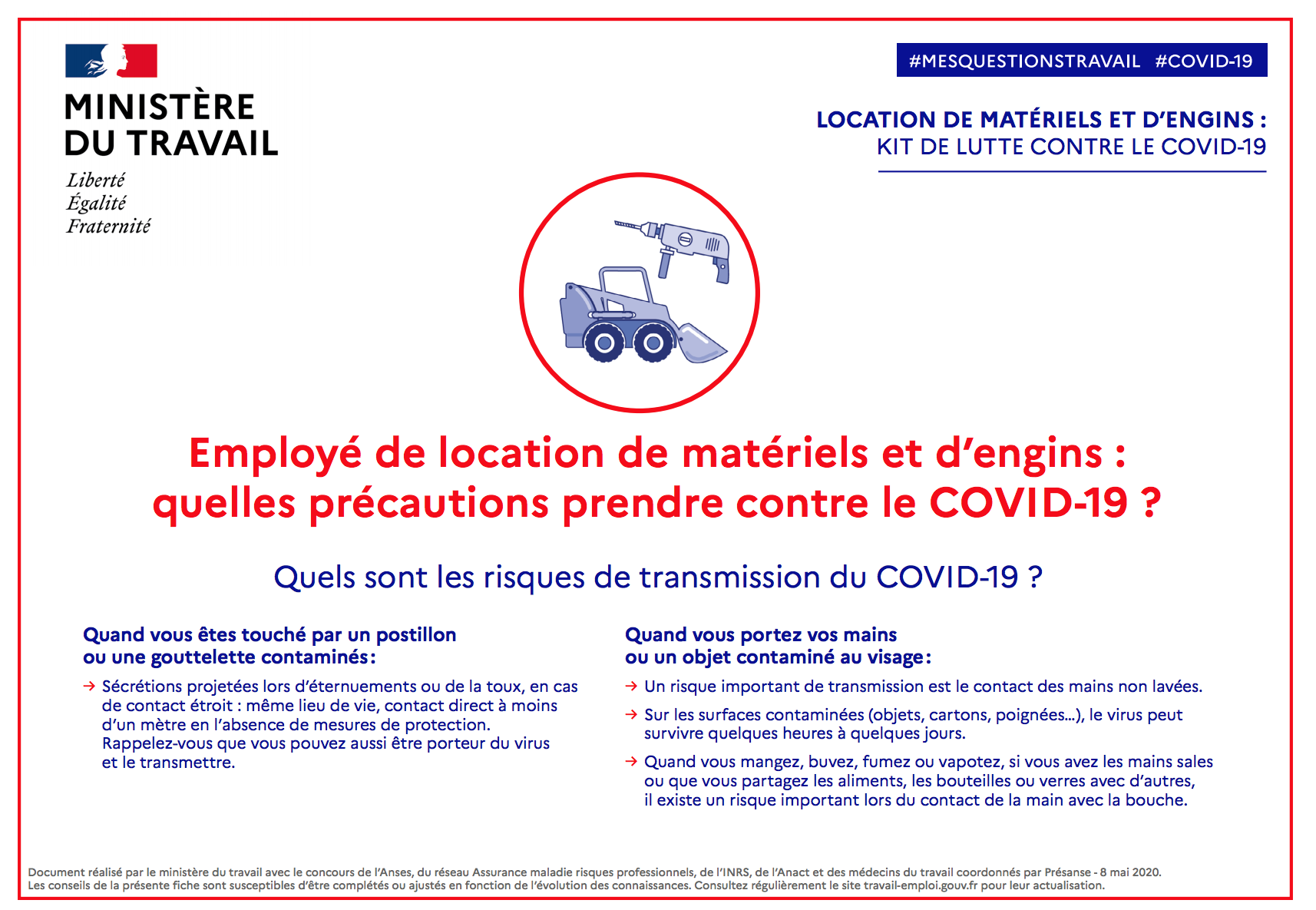 Document Gouvernemental Location De matériel et d'engins