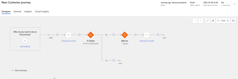 dynamics 365 customer journey template