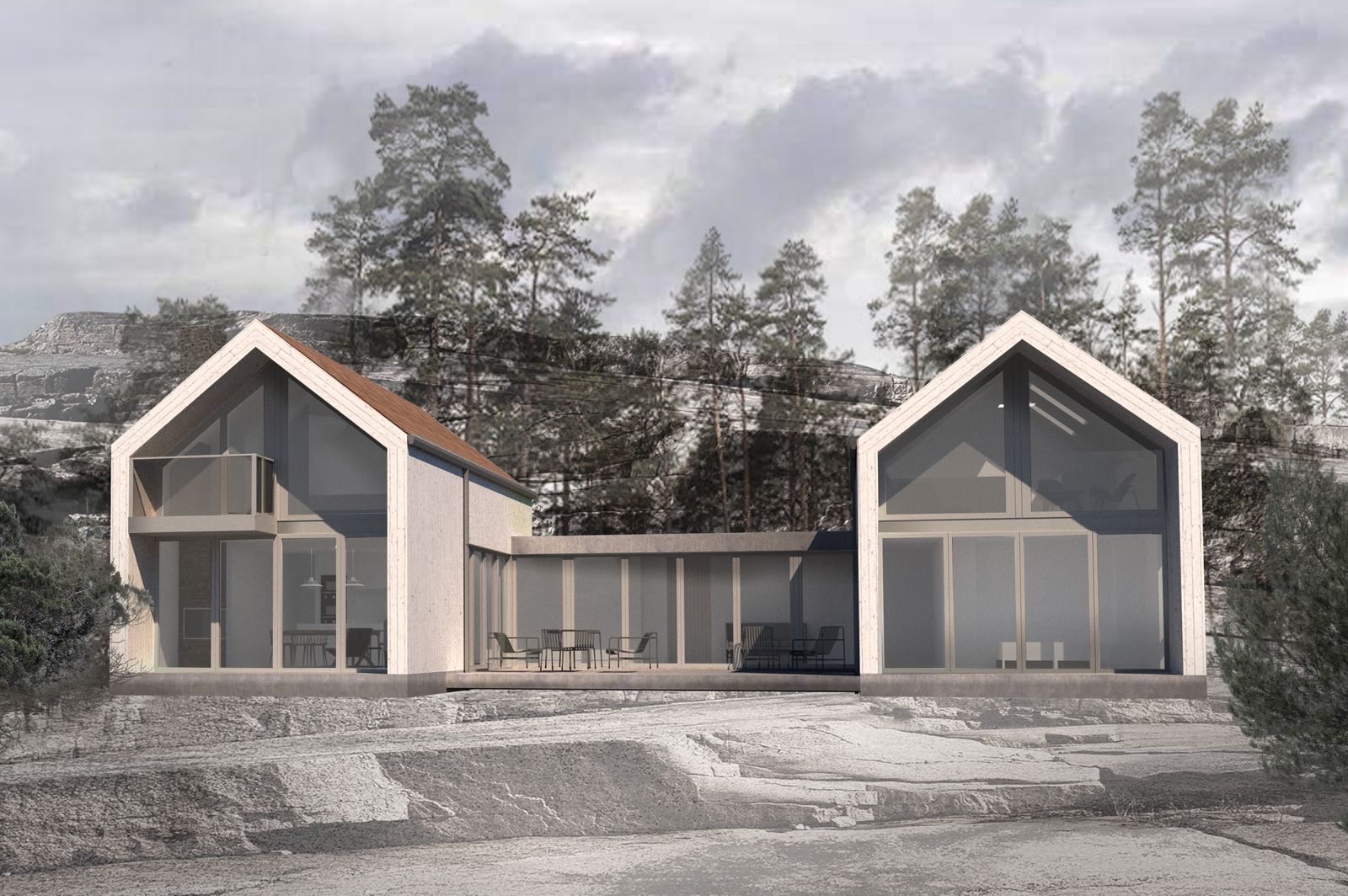 Lunneryd Arkitekter: Med Blicken och Livet mot Naturen — Facing the ...
