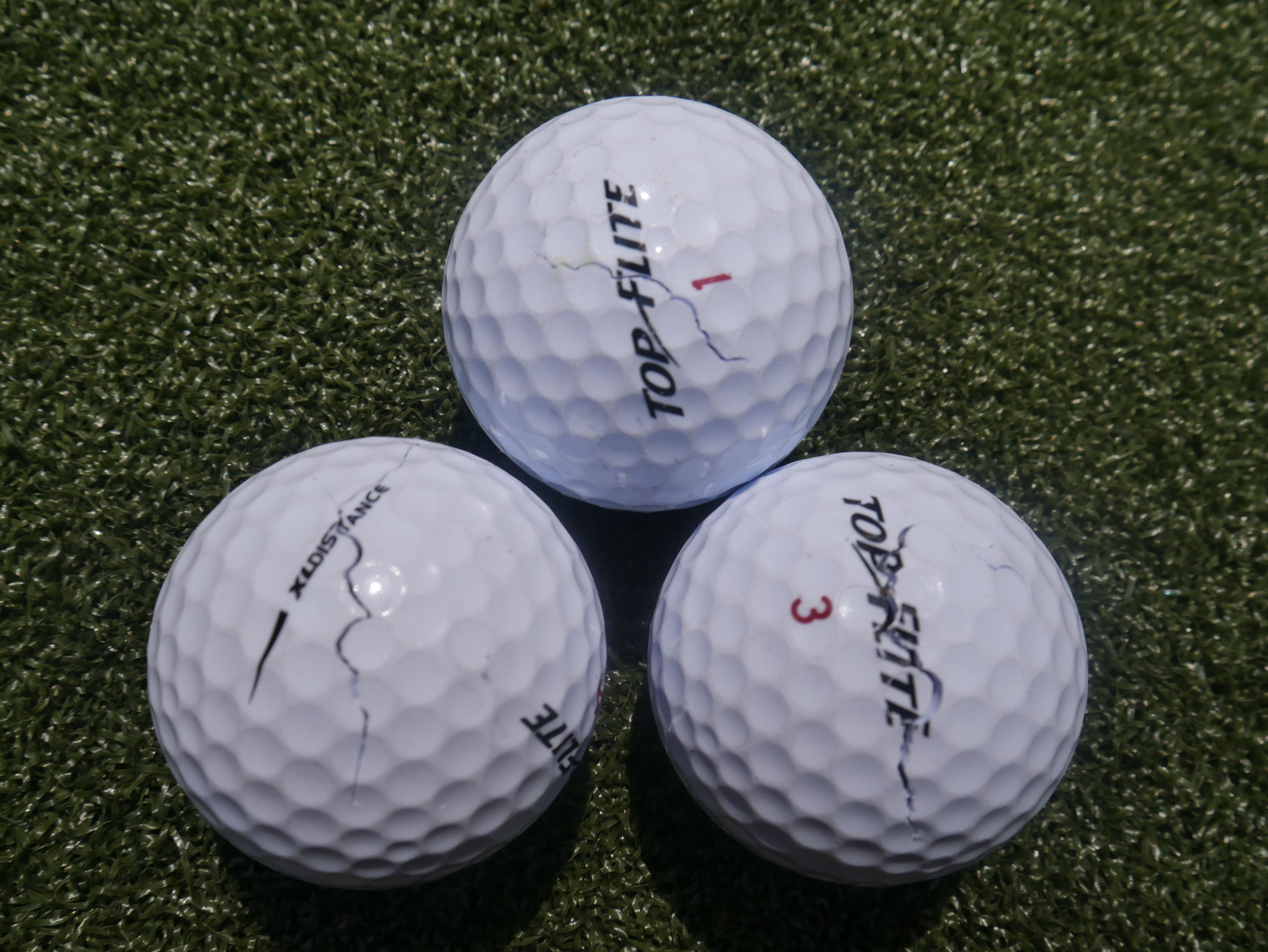 Top Flite-XL Distance-Cracked Covers