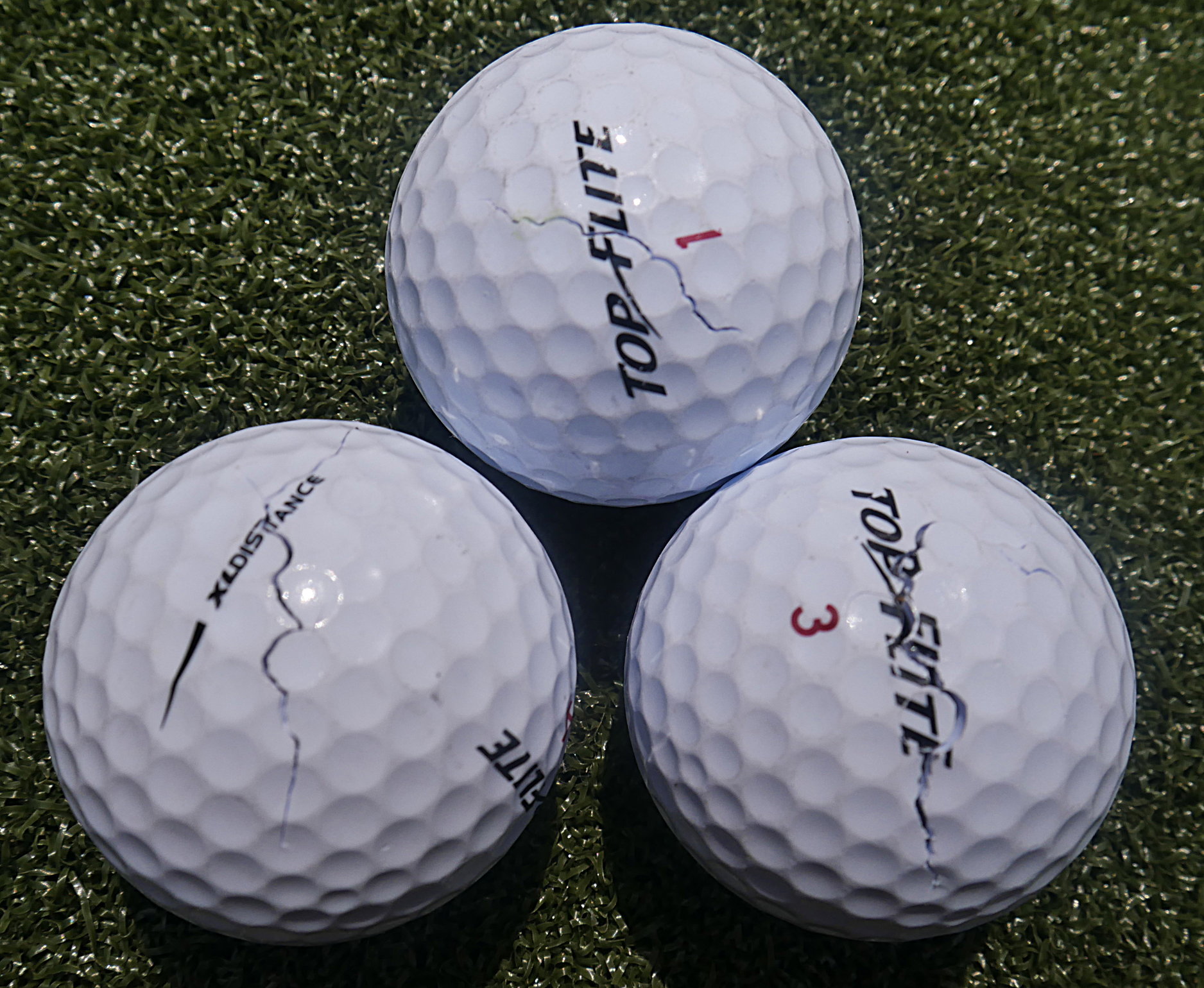 Top Flite-XL Distance-Cracked Cover