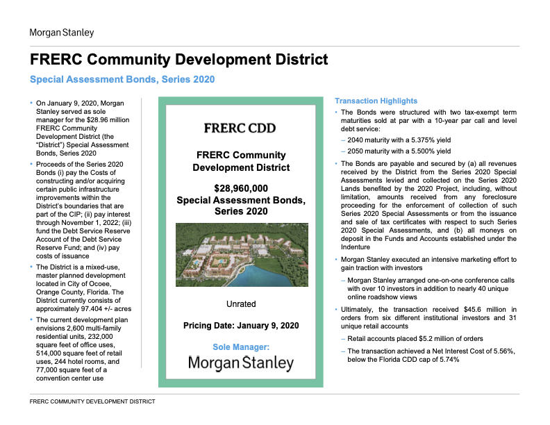 Morgan Stanley CDD Case Study
