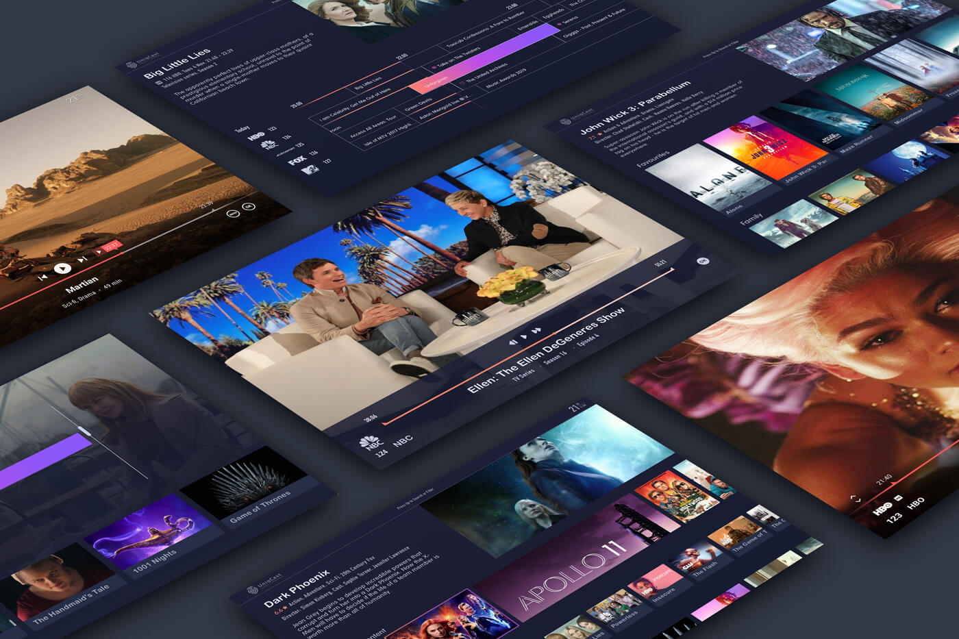 UniqCast Turnkey Solution, attractive UI for Linear TV, faster zapping time, better UX, Catchup TV and nPVR, Video on Demand