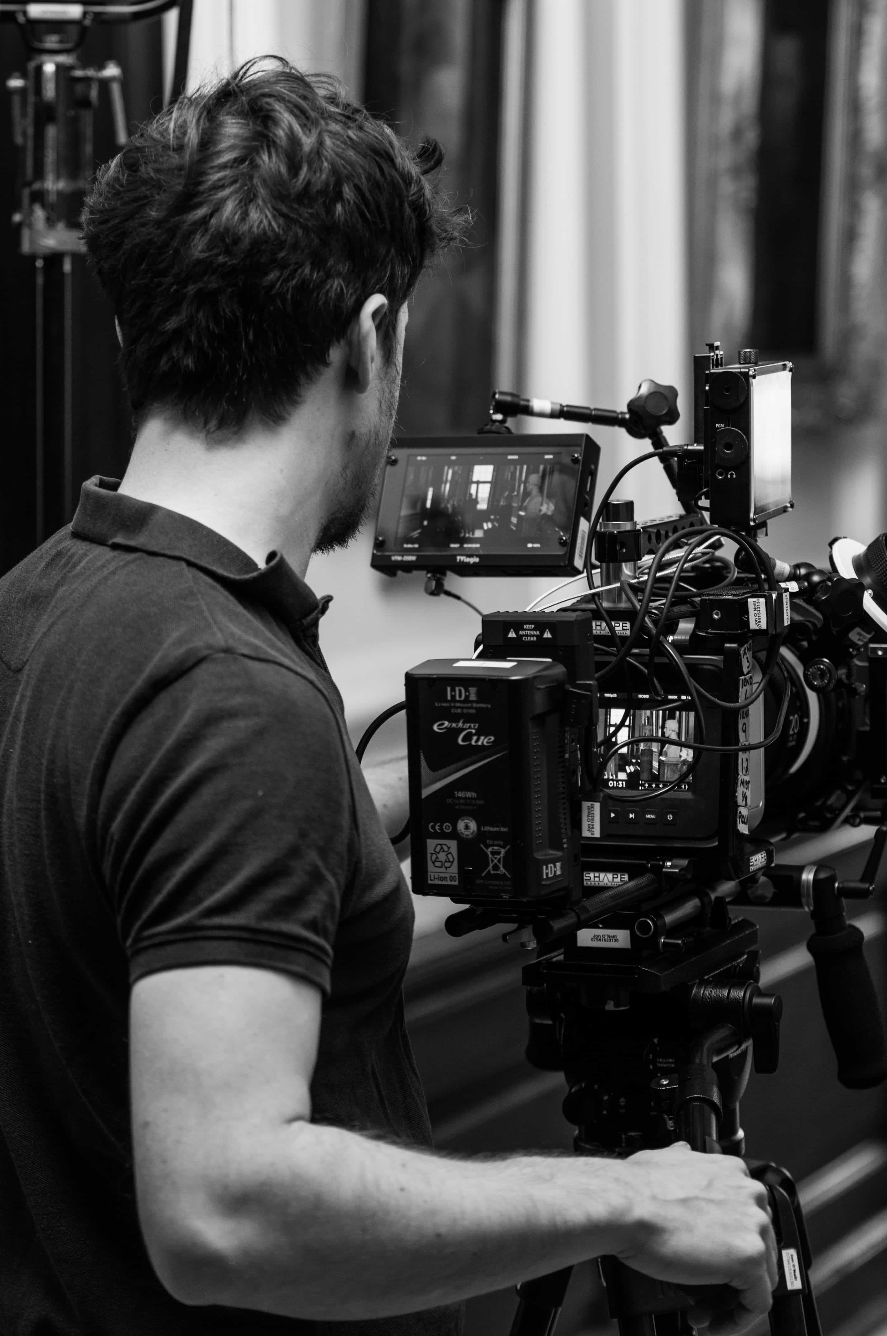 behind the scenes on a corporate video production nottingham