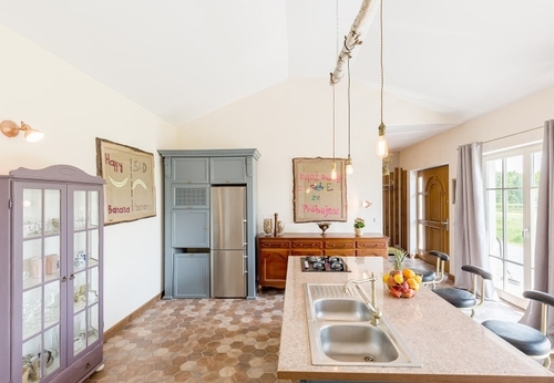 Küchenarbeitsplatte aus Holz