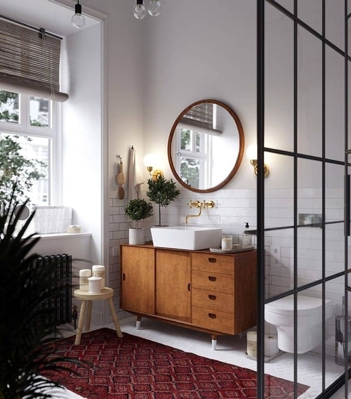 Vintage meets Badezimmer