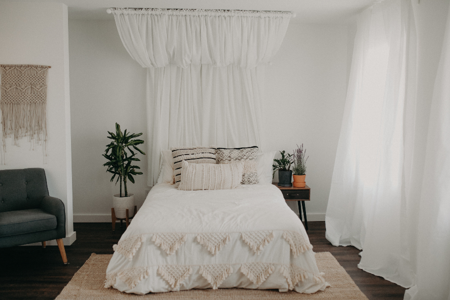 So schafft ihr ein Schlafzimmer im Boho Style