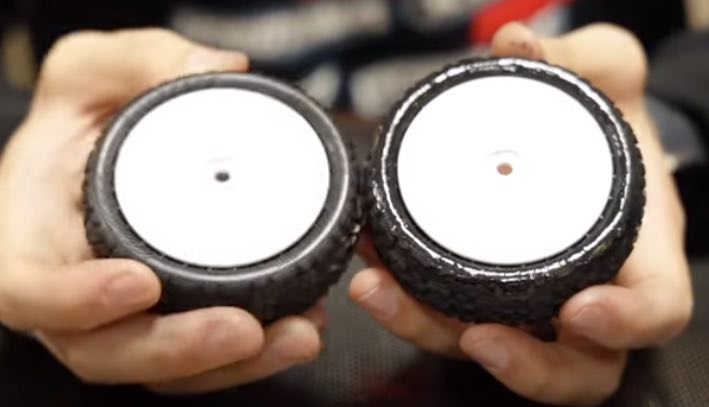 Image of RC car tires