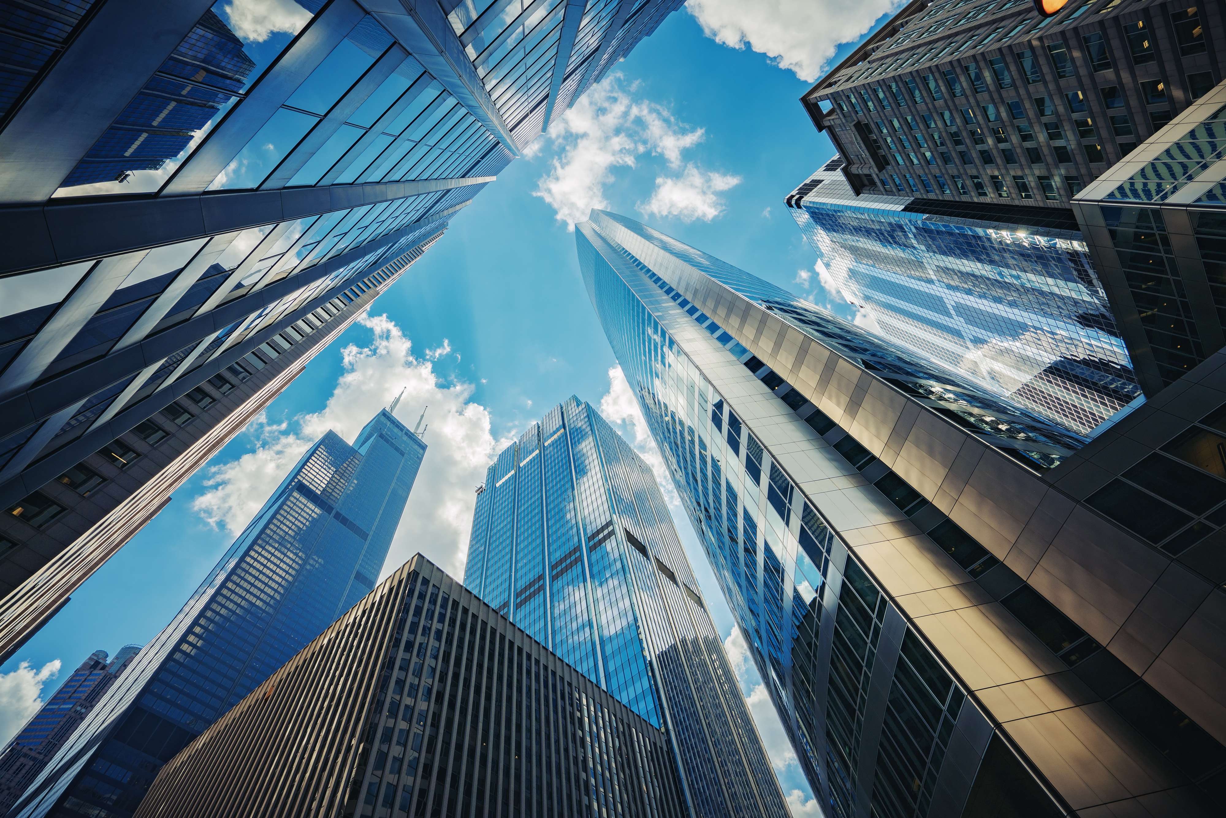 Skyscrapers in Manhattan