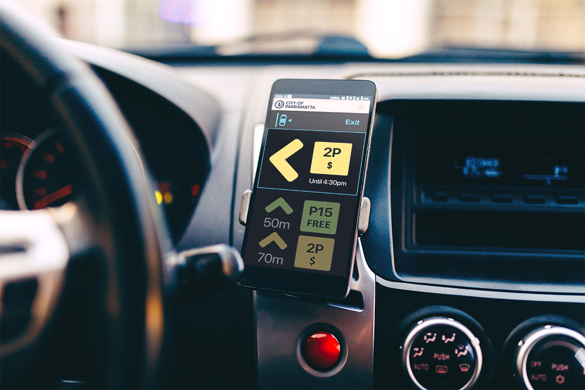 spot cities spot drive mode on phone in car cradle