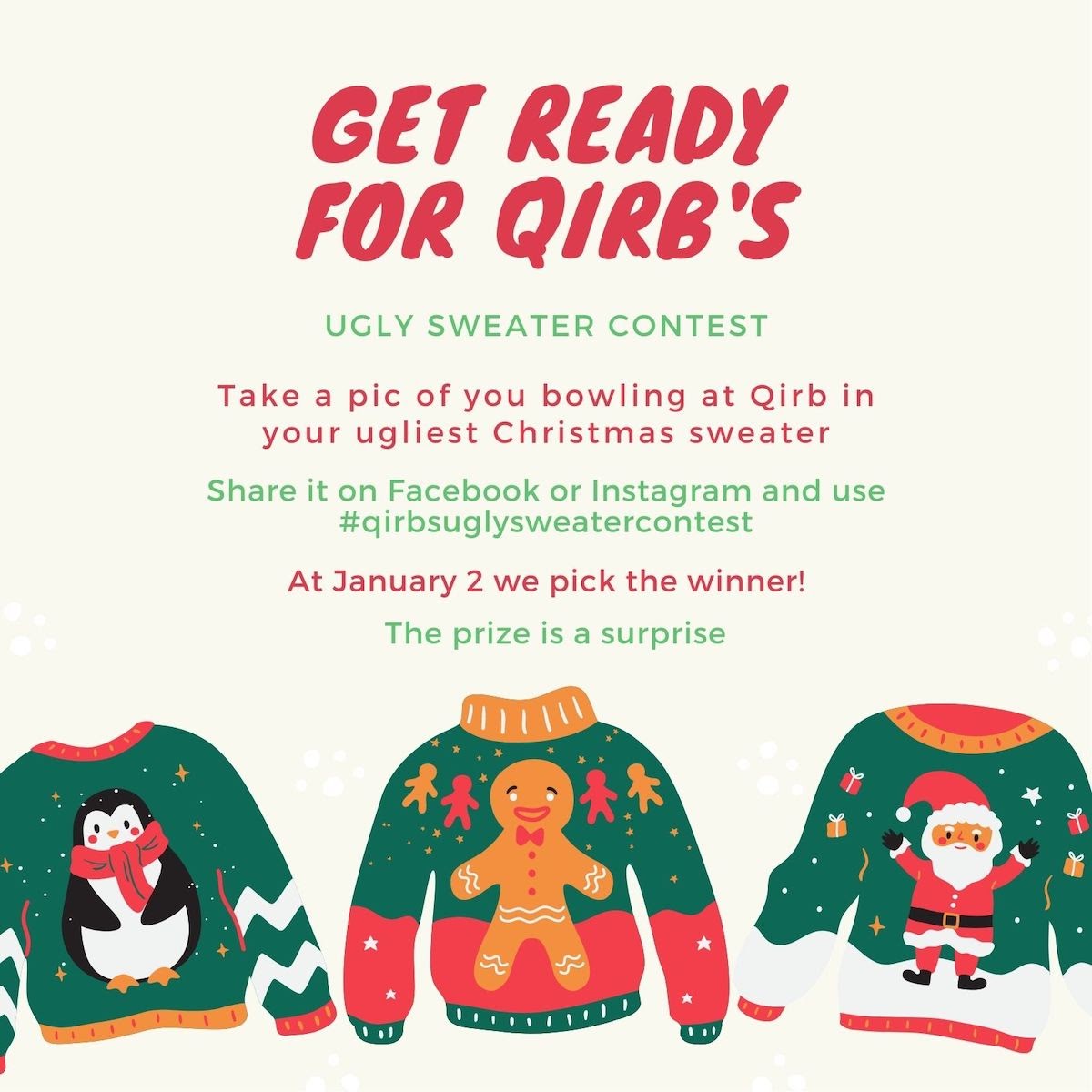 Christmas marketing ideas for your leisure business, create a Christmas contest - picture from Briq Bookings