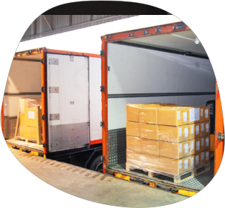 Van full of pallets