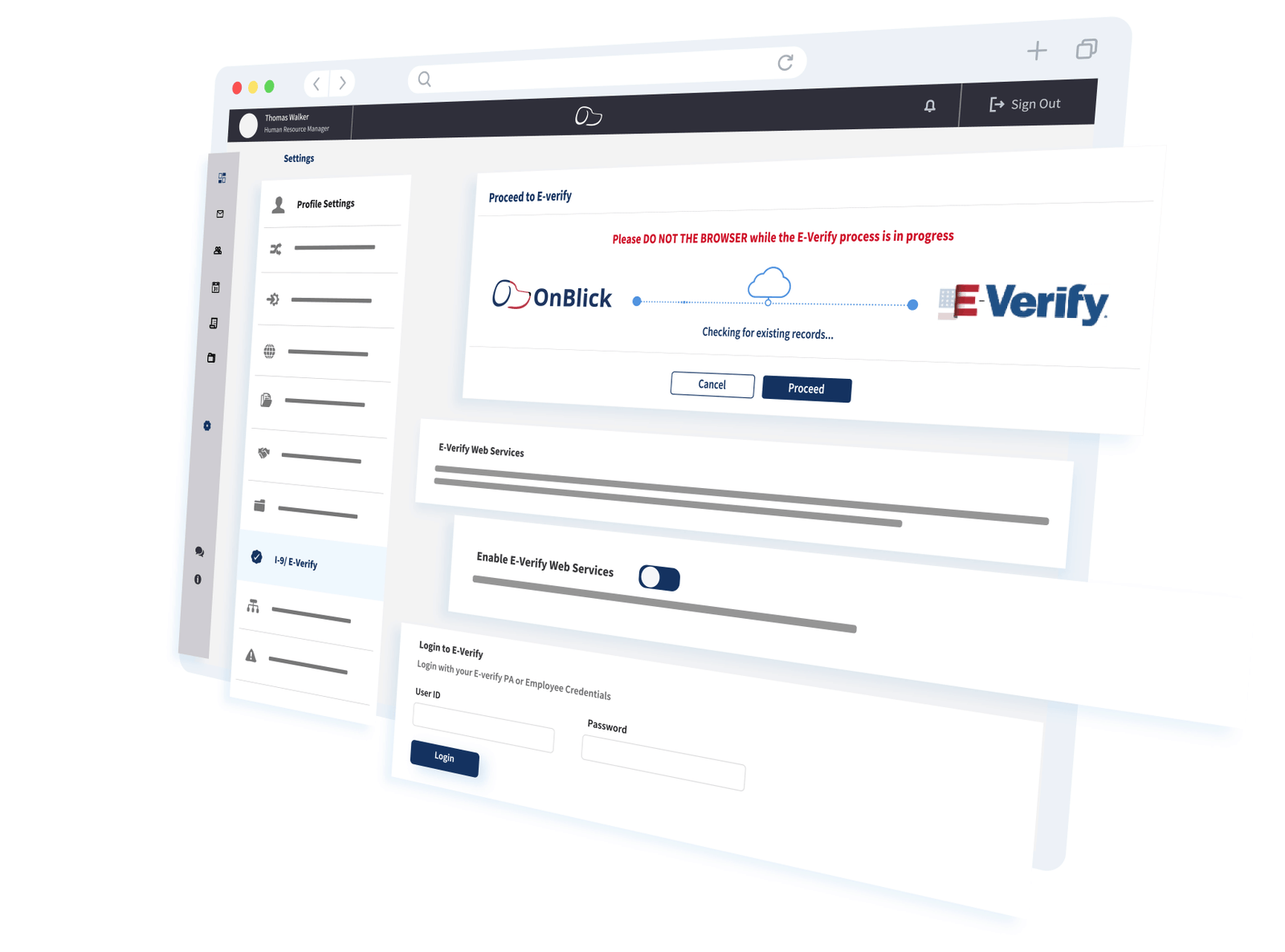 Electronic Form I9 Compliance Software & EVerify OnBlick