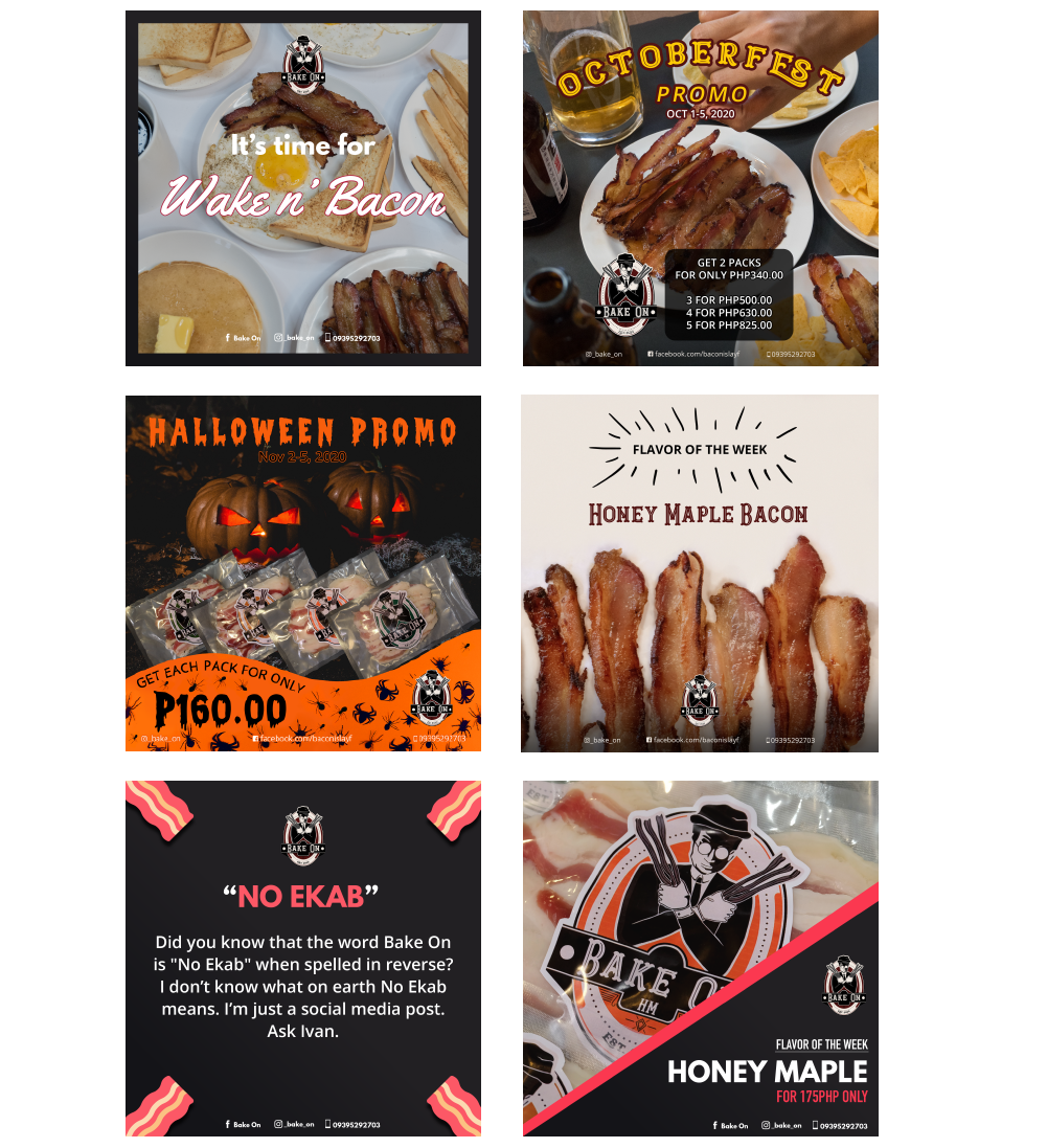 Bake On logo and branding