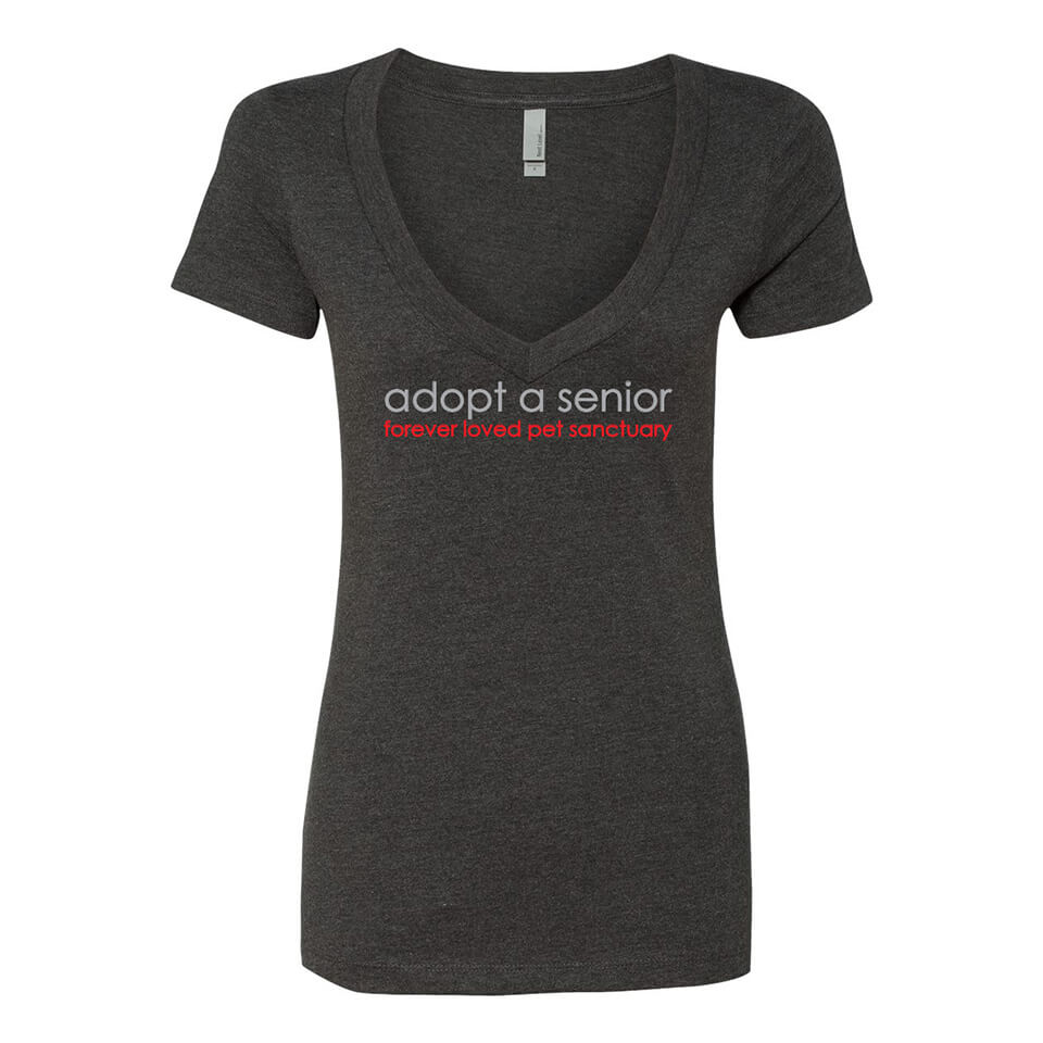 Deep V-neck shirt (women's) #NL6640