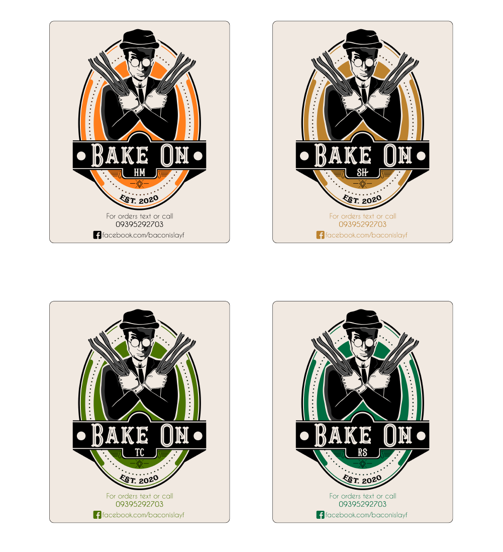 Bake On logo and branding