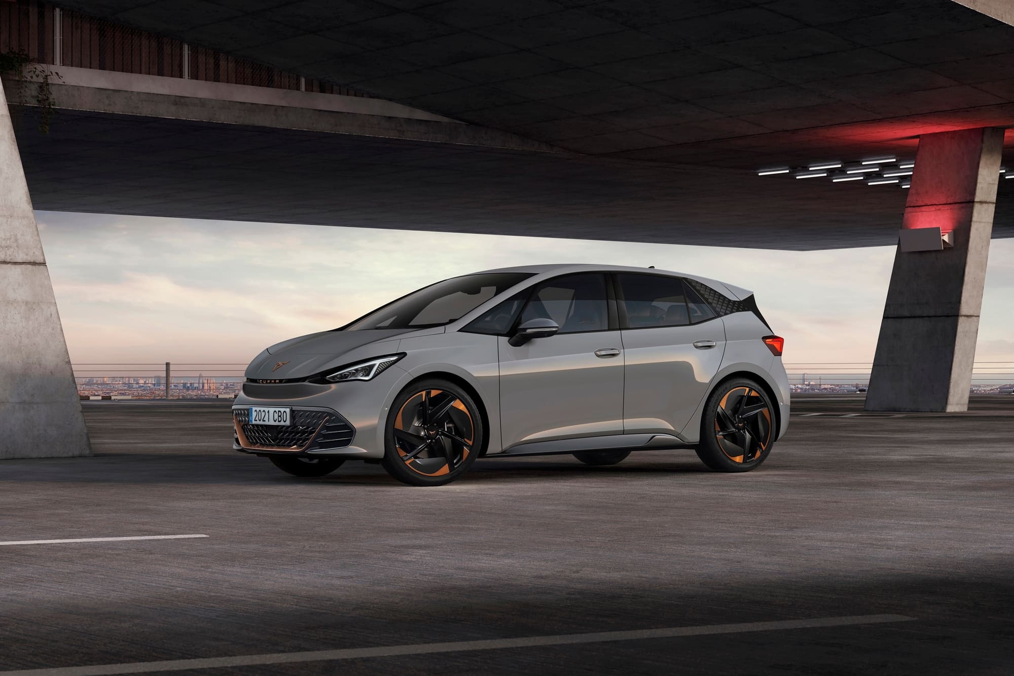 Spanish automaker launch its first allelectric car the CUPRA Born
