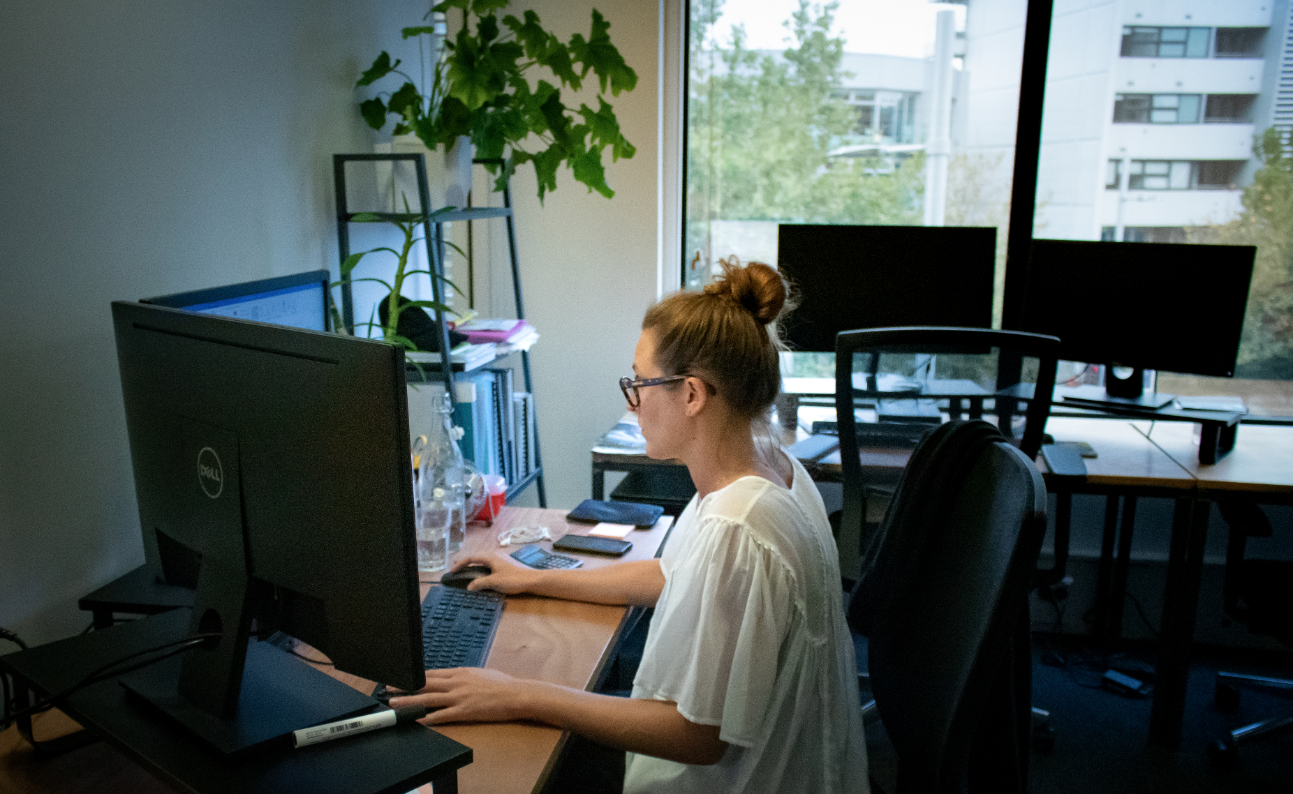 Private Office in Shared Space