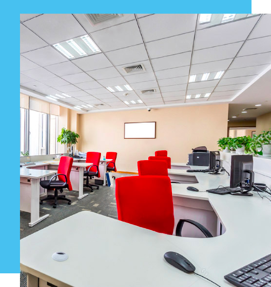 Bureaux d'une entreprise