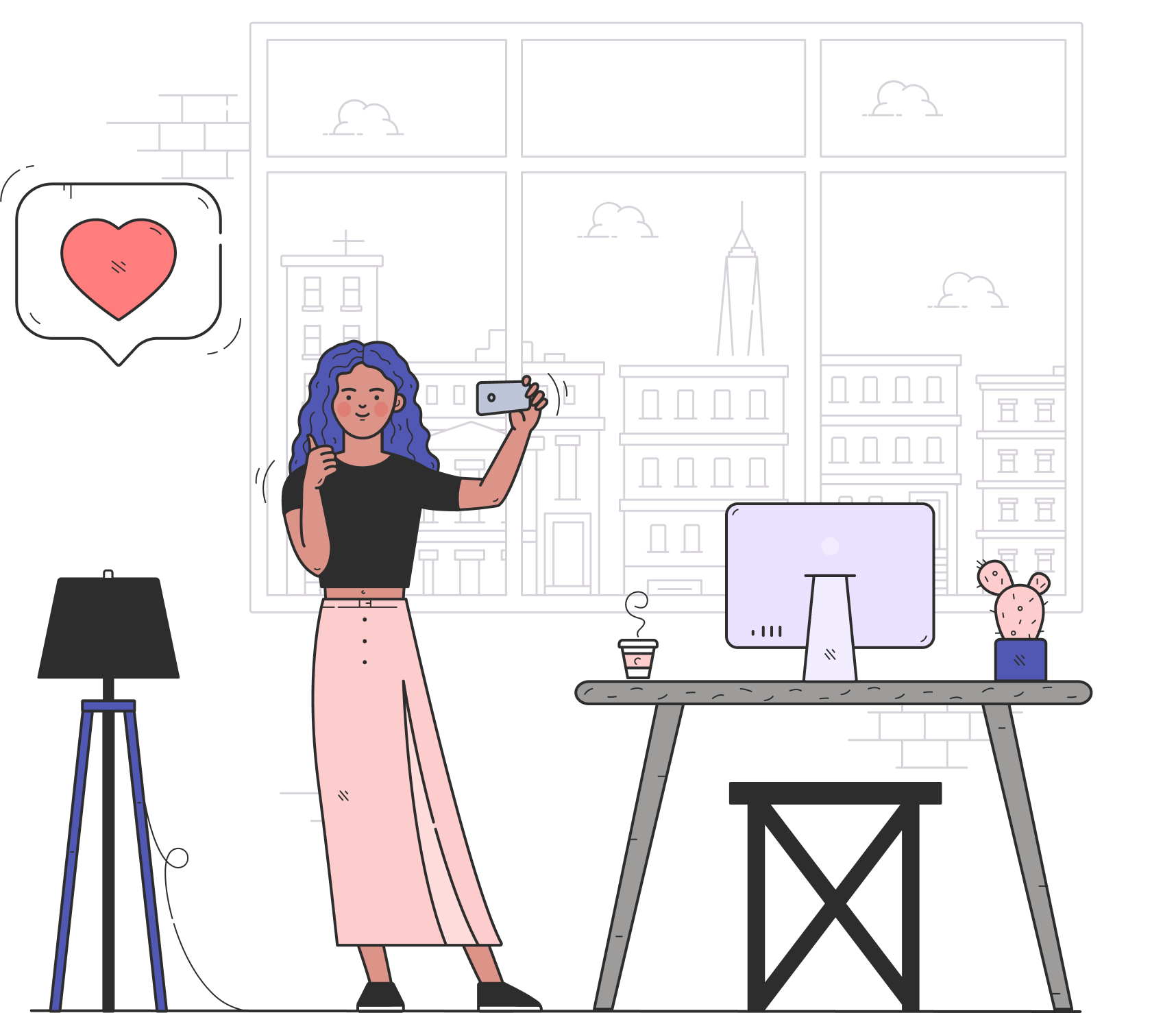 Illustration Instagram Formation Dix Mille Heures