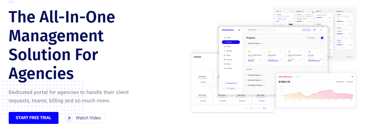 management software with client