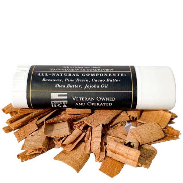 mustache wax tube back