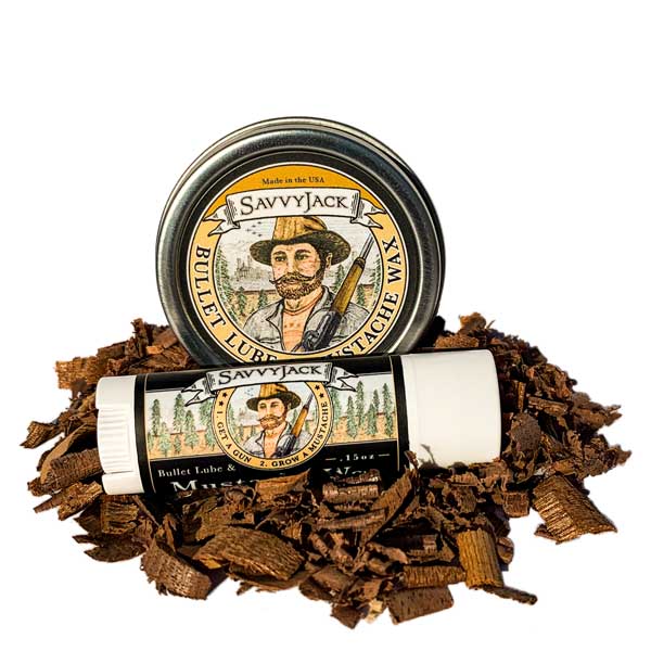 SavvyJack Mustache Wax - Tin and Tube