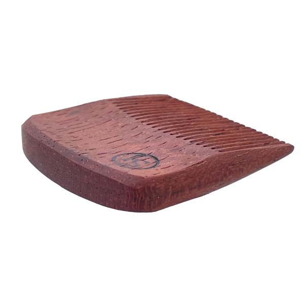 SavvyJack Pocket pick mustache comb - Dark Ipe.