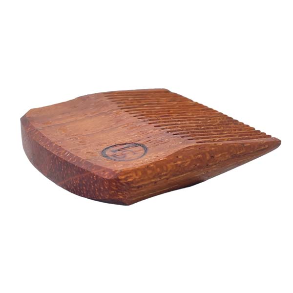 SavvyJack Pocket pick mustache comb - Light Ipe.