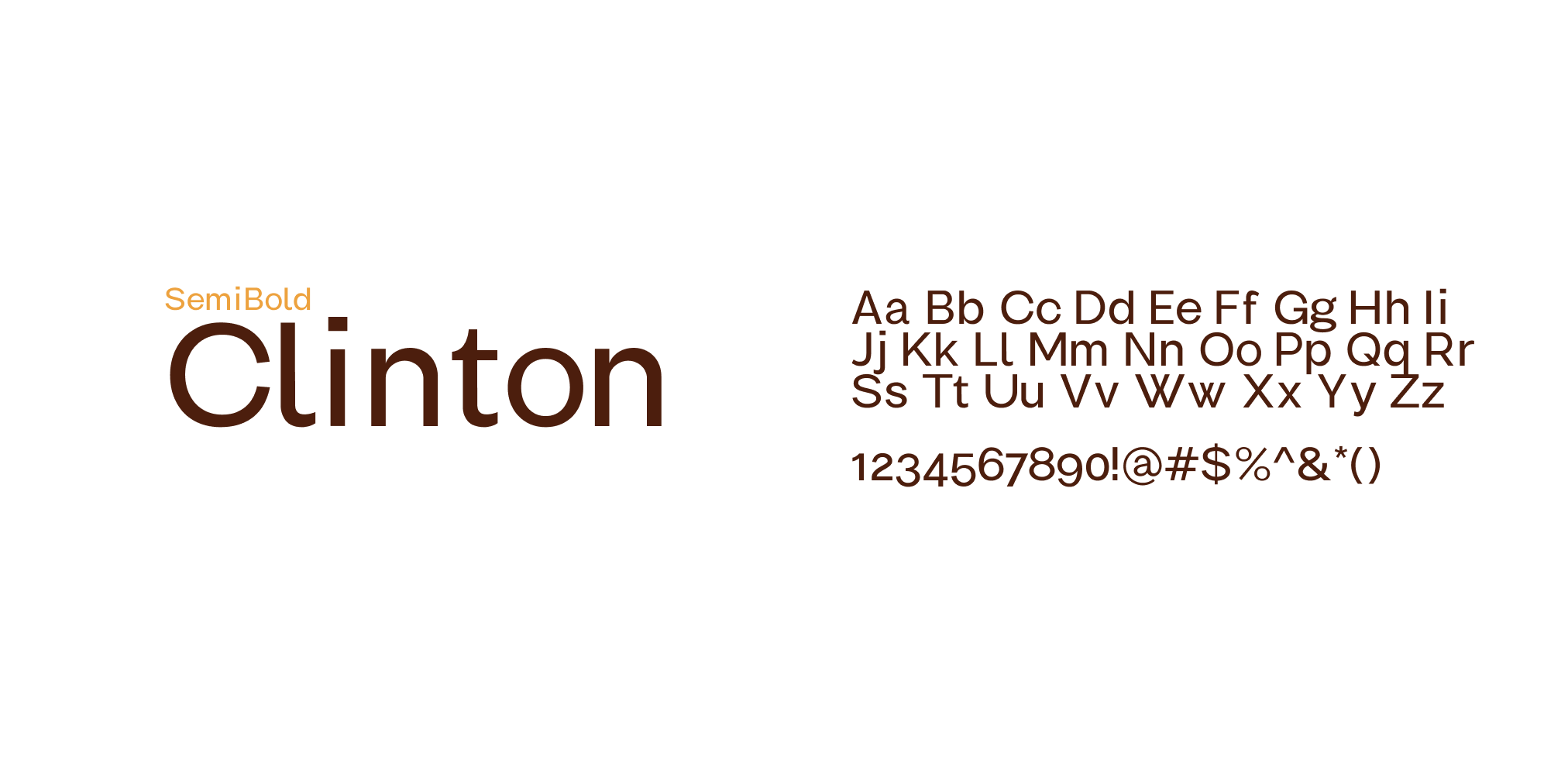 Clinton | Font of the Week