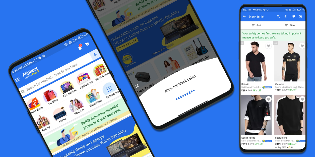 Flipkart Retail Shopping in-app Voice Assistant