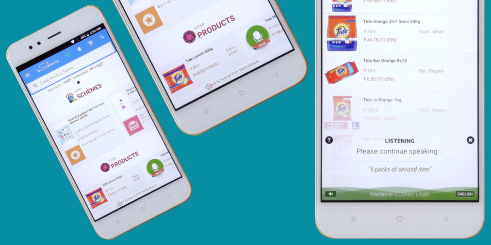 P&G IsScheme's Voice Assistant powered by Slang Labs