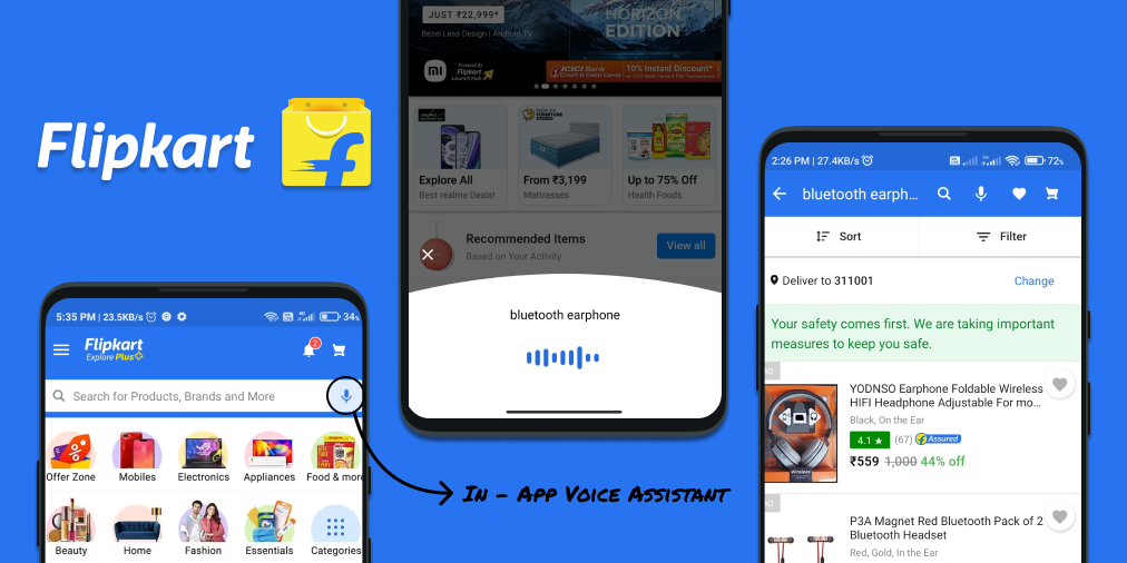 Flipkart Voice Assistant Analysis by Slang Labs
