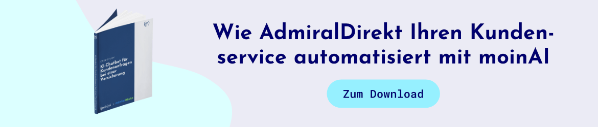 Chatbot für Versicherungen: Case-Study von AdmiralDirekt