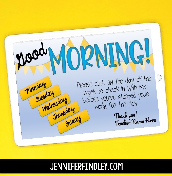 Need a way to check in with your students while you are doing distance learning? Grab these FREE daily Check-In Google Forms and Google Slides Templates!