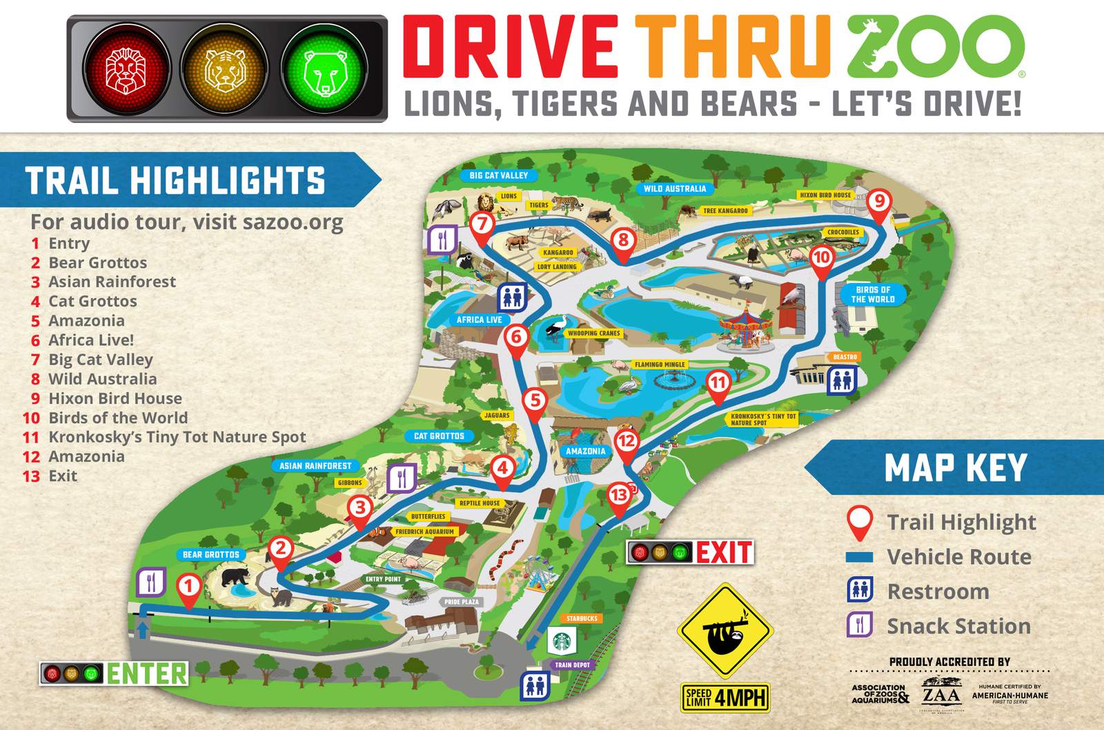 San Antonio Drive-Thru Zoo