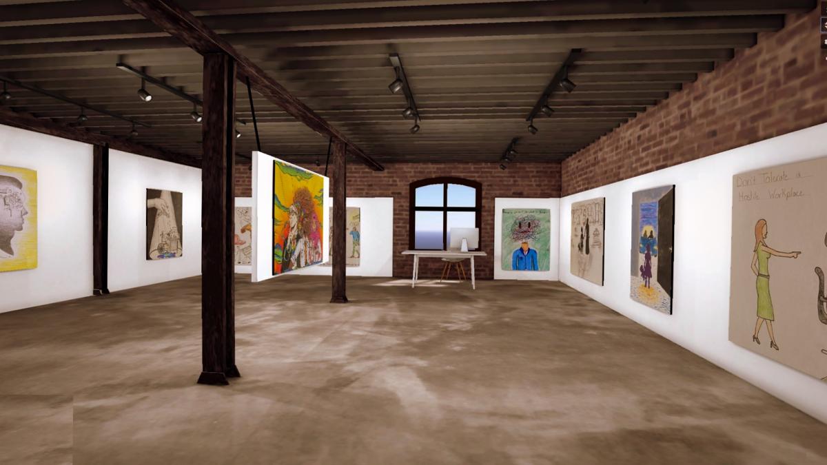 Image of virtual gallery