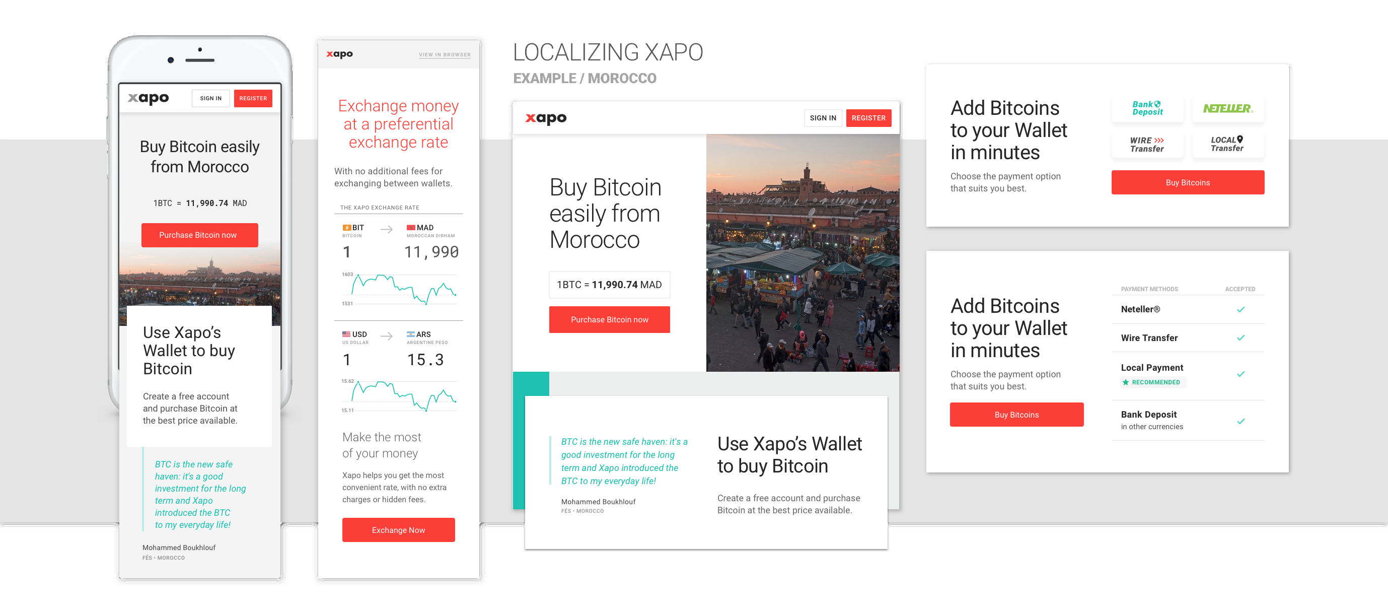 Localizing XAPO
