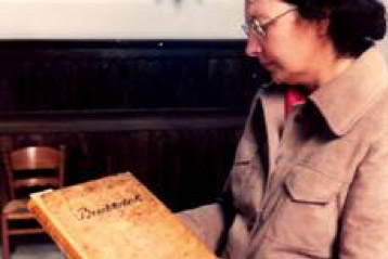 Doopboek met die Krige-stamvader se naam daarin