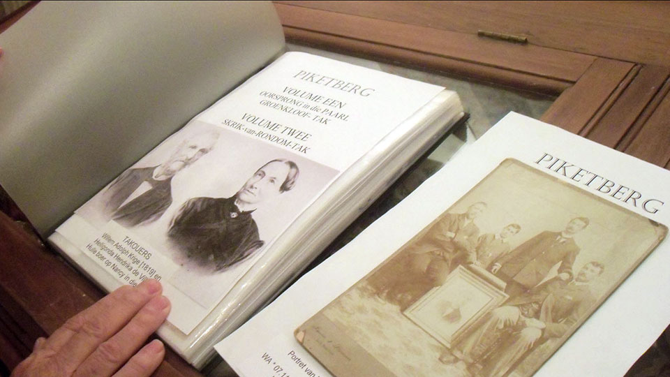 Voorbeeld van 'n tipiese Krige tak-album