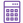 general image icon that looks like a small calculator