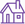 Small icon of a green house
