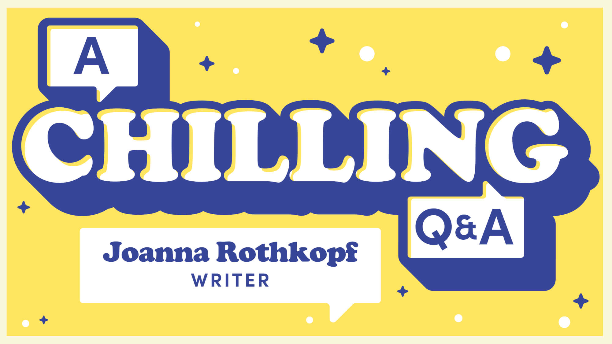 JamFam Q&A: Joanna Rothkopf