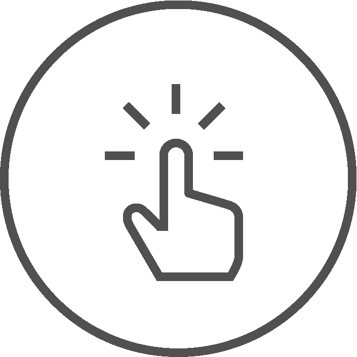 Per Klick anpassbare Möbel Icon